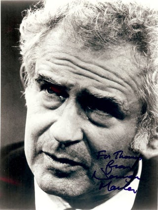 Item #10535 SIGNED PHOTOGRAPH. NORMAN MAILER