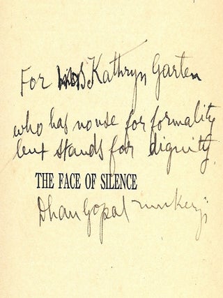 THE FACE OF SILENCE