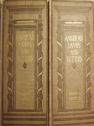 AMERICAN LANDS AND LETTERS