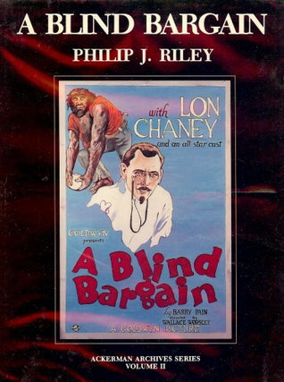 Item #1188 A BLIND BARGAIN. Philip J. RILEY
