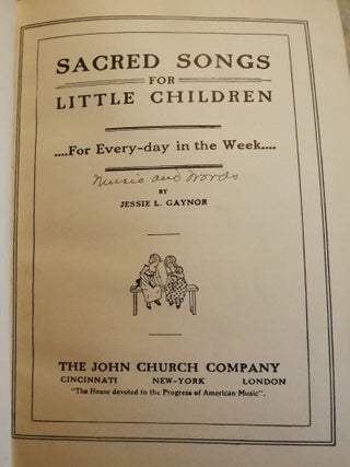 SACRED SONGS FOR LITTLE CHILDREN