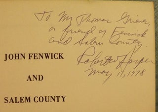JOHN FENWICK AND SALEM COUNTY IN THE PROVINCE OF WEST JERSEY
