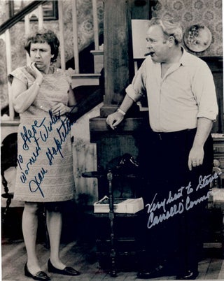 Item #1460 ALL IN THE FAMILY: SIGNED PHOTOGRAPH. Carroll O'CONNOR
