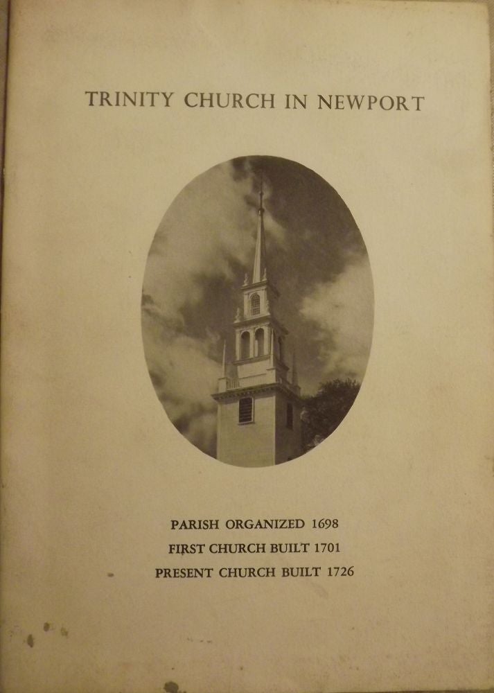 Item #1522 TRINITY CHURCH IN NEWPORT. Rhode Island NEWPORT.
