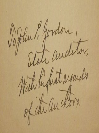SPEECHES AND WRITINGS OF WM. H. WALLACE WITH AUTOBIOGRAPHY