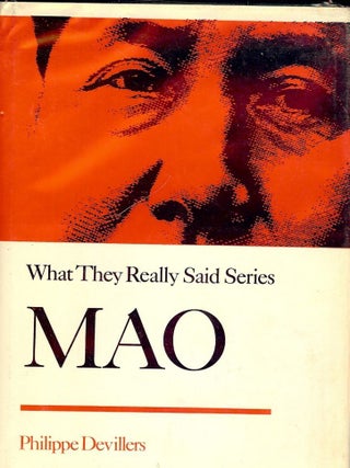 Item #1901 MAO. Philippe DEVILLERS
