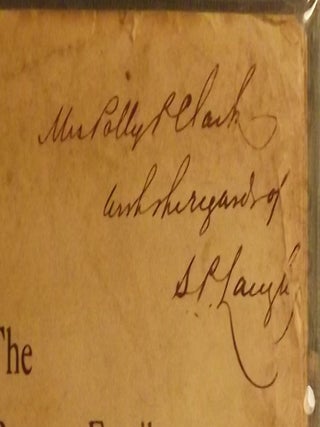 THE STORY OF A BOSTON FAMILY: ANN DOWSE WILLIAMS/MARY WILLIAMS LANGLEY