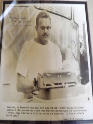 Item #21570 Signed Photograph. James JONES