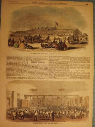 Item #21899 LONG BRANCH: LAIRD'S MANSION. FRANK LESLIE'S ILLUSTRATED NEWSPAPER