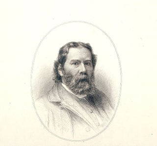Item #2196 Steel-Engraved Portrait. JAMES RUSSELL LOWELL