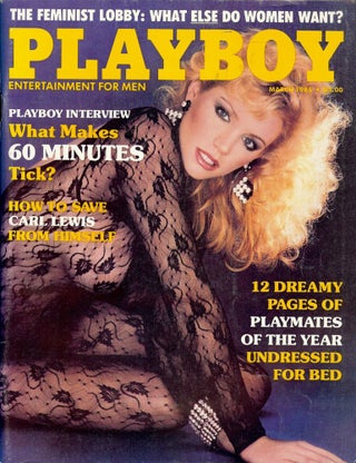Item #22211 The Lonely Silver Rain, In Playboy, March 1985. John D. MacDONALD