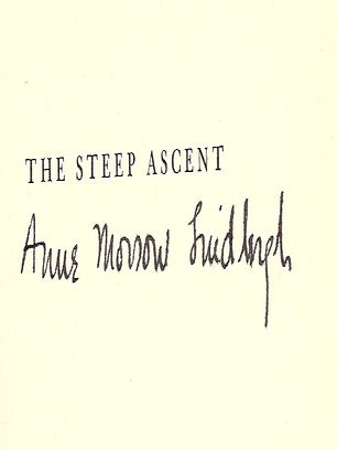 THE STEEP ASCENT