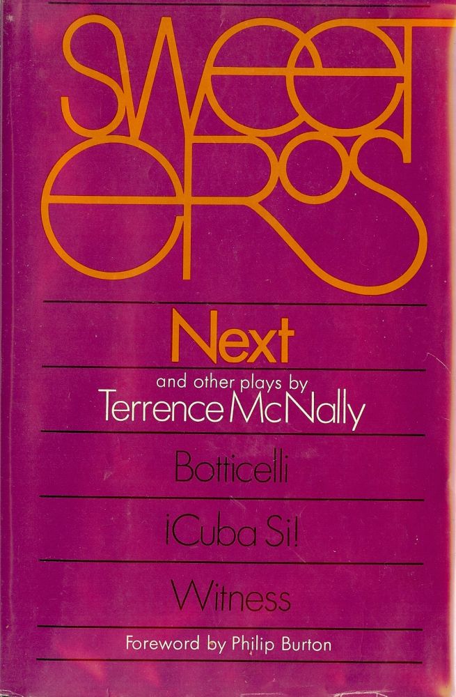 Item #2330 SWEET EROS, NEXT AND OTHER PLAYS. Terrence McNALLY.