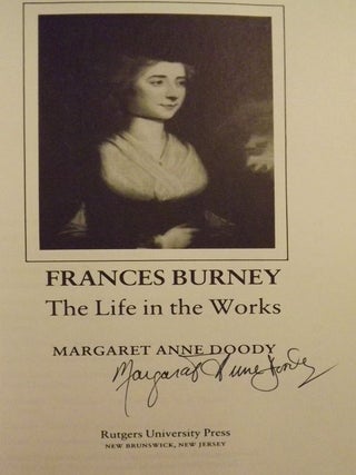 FRANCES BURNEY: THE LIFE IN THE WORKS