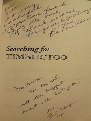 SEARCHING FOR TIMBUCTOO: TAKE A GIANT STEP IN UNDERSTANDING YOUR