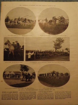 Item #246 LONG BRANCH: MILITARY TOURNAMENT. COMMERCIAL ADVERTISER