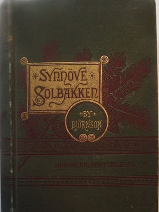 Item #24980 SYNNOVE SOLBAKKEN. Bjornstjerne BJORNSON