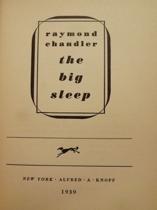 THE BIG SLEEP