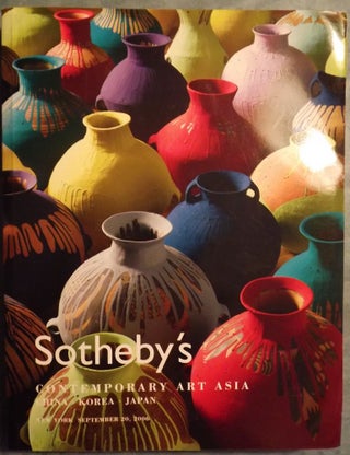 Item #2559 CONTEMPORARY ART ASIA: CHINA, KOREA, JAPAN. SOTHEBY'S