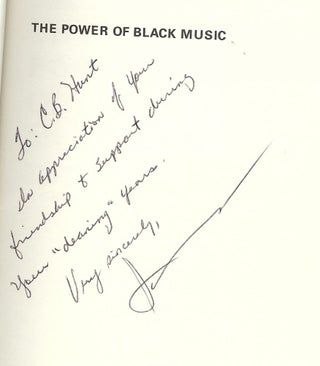 THE POWER OF BLACK MUSIC: INTERPRETING ITS HISTORY