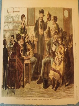 Item #26050 LONG BRANCH: HIGH LIFE BELOW THE STAIRS. HARPER'S WEEKLY