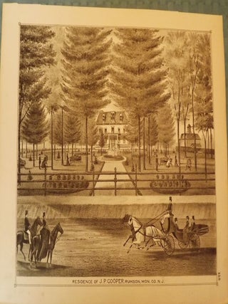 Item #26053 RUMSON: J.P. COOPER RESIDENCE. WOOLMAN AND ROSE ATLAS OF THE NEW JERSEY COAST