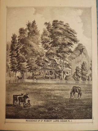 Item #26203 MANASQUAN: DR. ROBERT LAIRD RESIDENCE. WOOLMAN AND ROSE ATLAS OF THE NEW JERSEY COAST