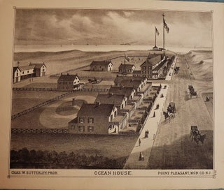 Item #26667 POINT PLEASANT: OCEAN HOUSE. WOOLMAN AND ROSE ATLAS OF THE NEW JERSEY COAST