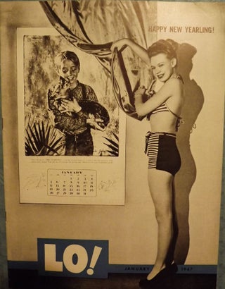 Item #2722 LO MAGAZINE: JANUARY, 1947. LOEWS THEATRES