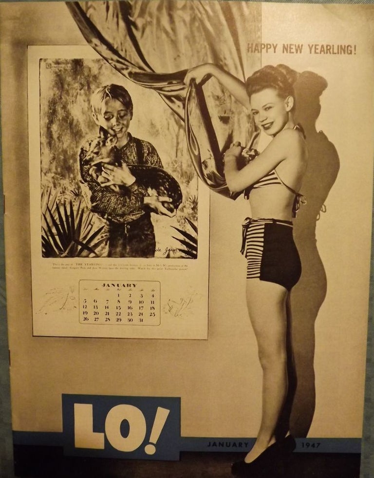 Item #2722 LO MAGAZINE: JANUARY, 1947. LOEWS THEATRES.