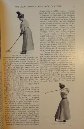 Item #2729 GOLF AND THE NEW WOMAN: In COSMOPOLITAN MAGAZINE, AUGUST 1896. Mrs. Reginald DE KOVEN