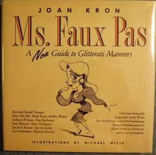 Item #27299 MS. FAUX PAS. Joan KRON