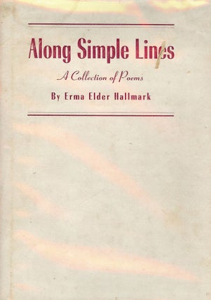 Item #300 ALONG SIMPLE LINES. Erma Elder HALLMARK