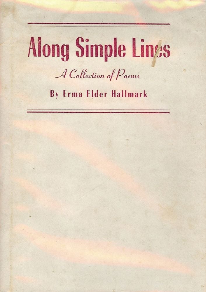Item #300 ALONG SIMPLE LINES. Erma Elder HALLMARK.