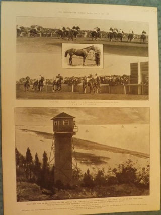 Item #30021 SANDY HOOK: AMERICA CUP. ILLUSTRATED LONDON NEWS