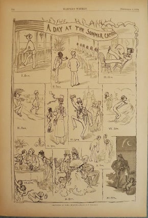 Item #30739 LONG BRANCH: DAY AT THE SUMMER CAPITAL. HARPER'S WEEKLY