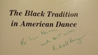 THE BLACK TRADITION IN AMERICAN DANCE