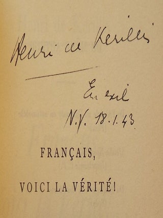 FRANCAIS, VOICI LA VERITE!