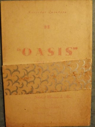 Item #3150 OASIS II: PEOMARIO POSTUMO. Mercedes QUINTERO
