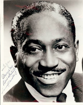 Item #31839 Signed Photograph. Sammy DAVIS Sr