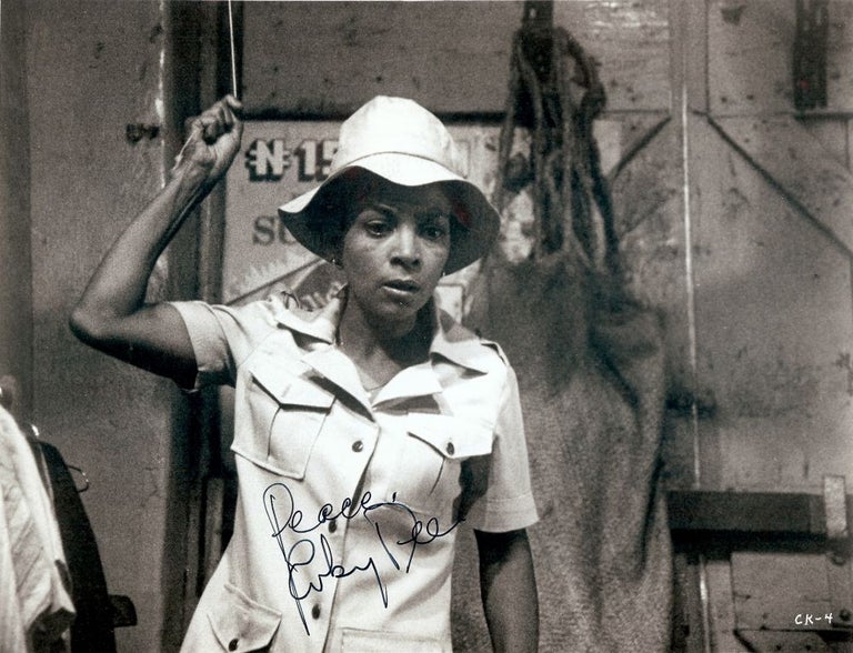 Item #31841 Signed Photograph. Ruby DEE.