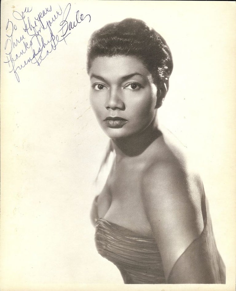 Item #31947 Signed Photograph. Pearl BAILEY.