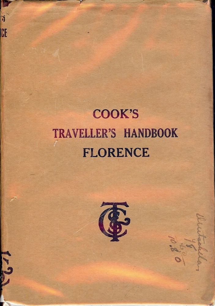 Item #3197 COOK'S HANDBOOK TO FLORENCE WITH PLANS. Thomas COOK.