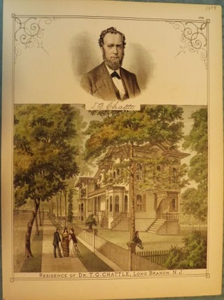 Item #32030 LONG BRANCH: DR. T.G. CHATTLE. WOOLMAN AND ROSE ATLAS OF THE NEW JERSEY COAST