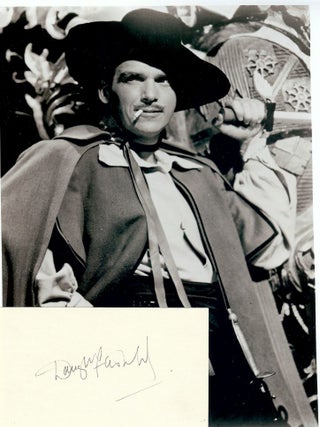 Item #32406 Autograph Signature. Douglas FAIRBANKS JR