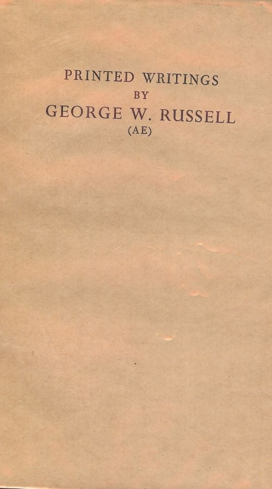 Item #32561 PRINTED WRITINGS BY GEORGE W. RUSSELL. Alan DENSON.