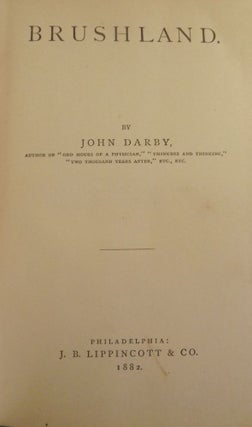 Item #3258 BRUSHLAND. John DARBY