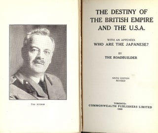 Item #327 THE DESTINY OF THE BRITISH EMPIRE AND THE U.S.A. W. G. MacKENDRICK