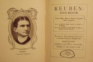 Item #3270 REUBEN: HIS BOOK. Morton H. PEMBERTON