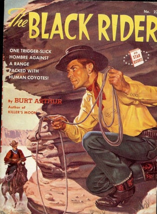 Item #33577 THE BLACK RIDER. Burt ARTHUR